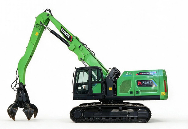AI-Powered Driverless Electric Scrap Handler HRMHC350E