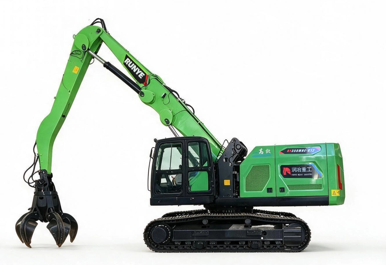 AI-Powered Driverless Electric Scrap Handler HRMHC350E